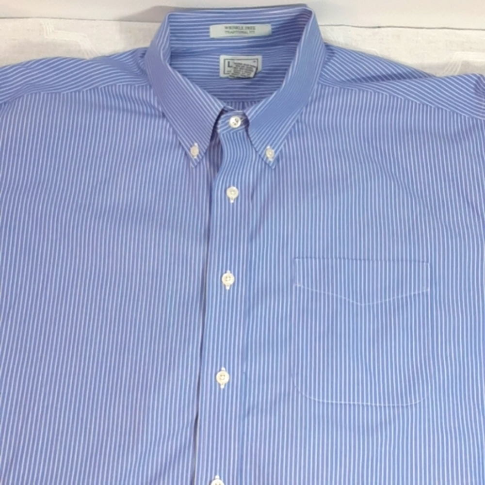 L.L. Bean Fine Men's Dress Shirt 18-33